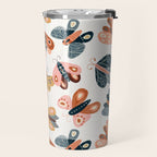 Moth Specimens â Yellow Travel Mug Gallery Image 2