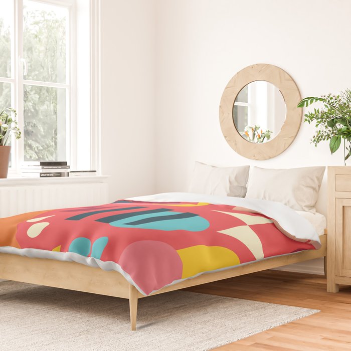 Happy Geometrics Duvet Cover Gallery Image 2