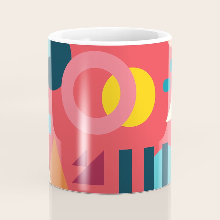 Happy Geometrics Coffee Mug Gallery Image 4