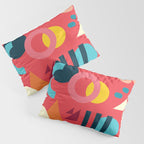 Happy Geometrics Pillow Sham Gallery Image 3
