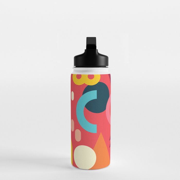 Happy Geometrics Water Bottle Gallery Image 3