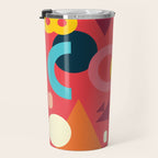 Happy Geometrics Travel Mug Gallery Image 3