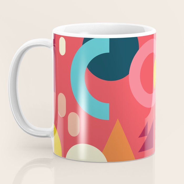 Happy Geometrics Coffee Mug Gallery Image 3