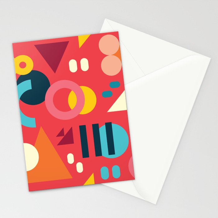 Happy Geometrics Stationery Card Gallery Image 2