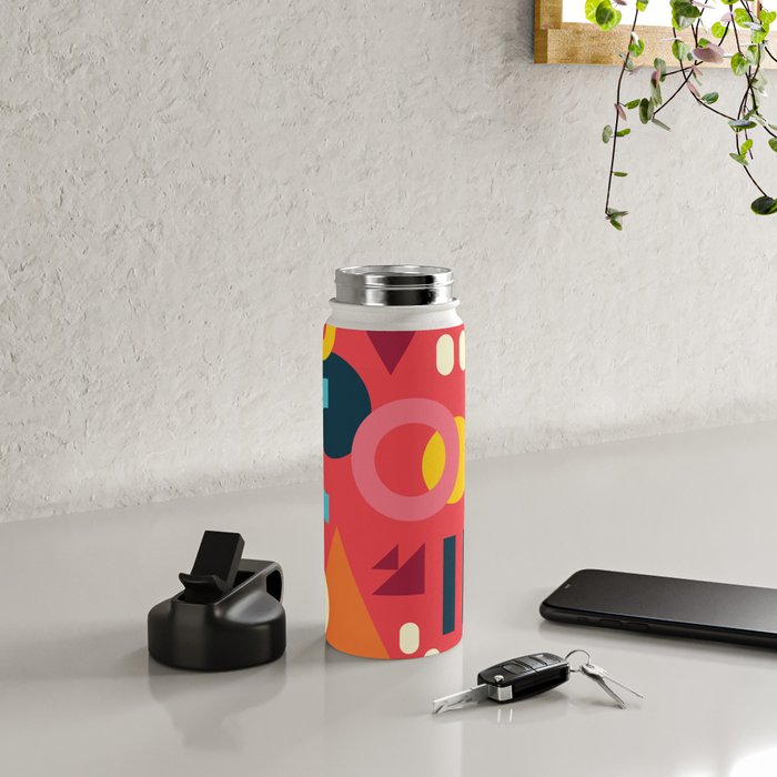 Happy Geometrics Water Bottle Gallery Image 4