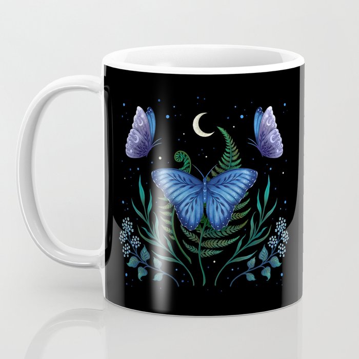 Blue Morpho Butterfly Coffee Mug Gallery Image 3