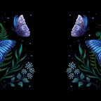 Blue Morpho Butterfly Coffee Mug Gallery Image 2