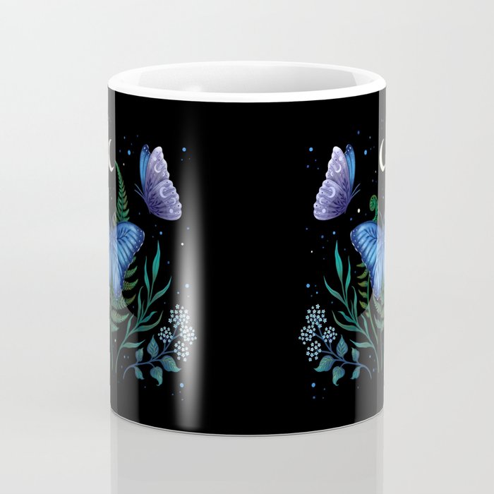 Blue Morpho Butterfly Coffee Mug Gallery Image 4