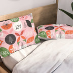 Mid Century Modern Christmas Shapes  Pillow Sham Gallery Image 2