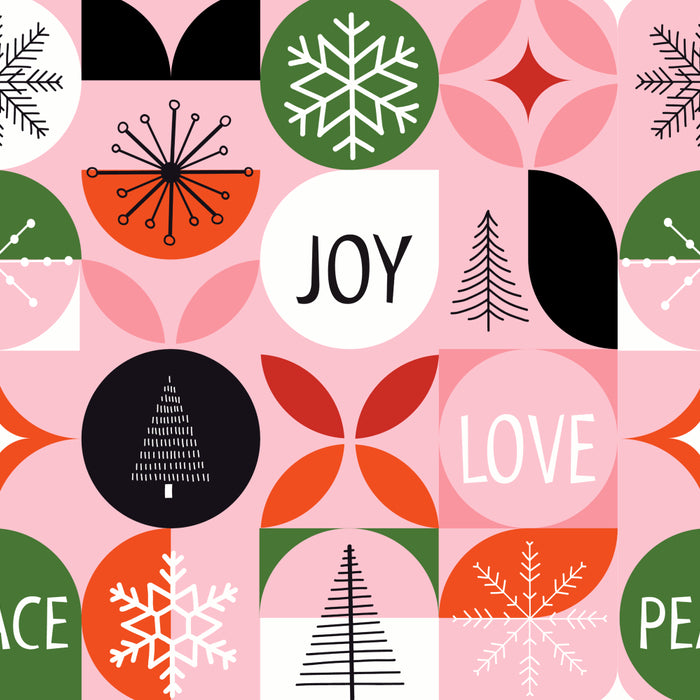 Mid Century Modern Christmas Shapes  Coffee Mug Gallery Image 2