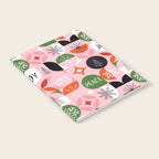 Mid Century Modern Christmas Shapes  Notebook Gallery Image 2