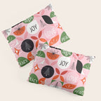 Mid Century Modern Christmas Shapes  Pillow Sham Gallery Image 3