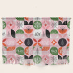 Mid Century Modern Christmas Shapes  Wall Hanging Gallery Image 1