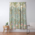 Romantic Chinoiserie Pearl Garden Window Curtain Gallery Image 5
