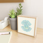 Summer (in Blue) Mini Art Print Gallery Image 2