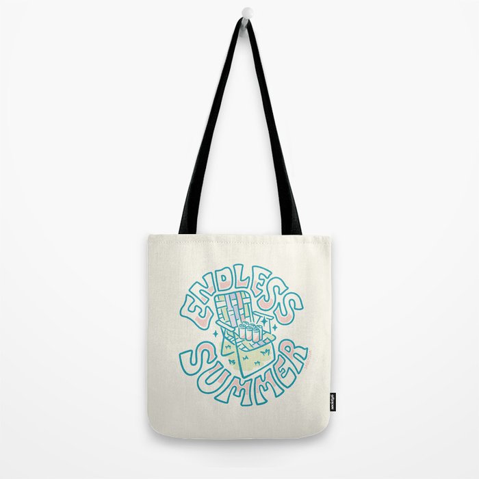 Summer (in Blue) Tote Bag Gallery Image 2
