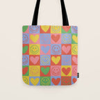 90s smiles Tote Bag Gallery Image 1