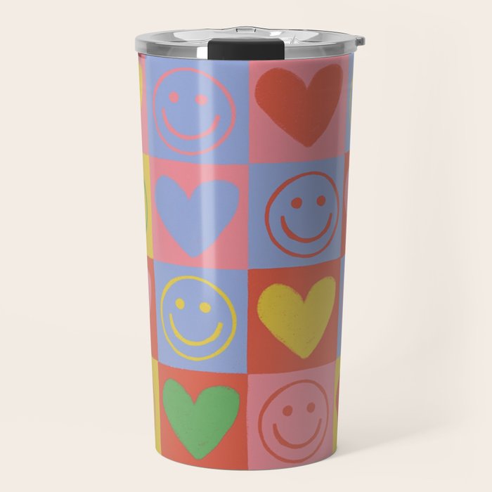 90s smiles Travel Mug Gallery Image 1