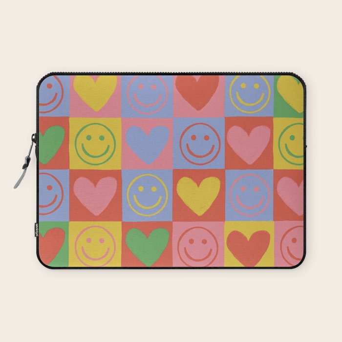 90s smiles Laptop Sleeve Gallery Image 1