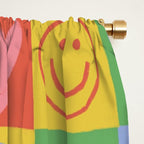 90s smiles Window Curtain Gallery Image 2