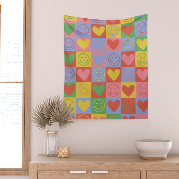 90s smiles Wall Tapestry Gallery Image 2