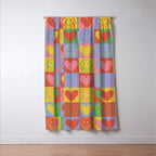 90s smiles Window Curtain Gallery Image 3