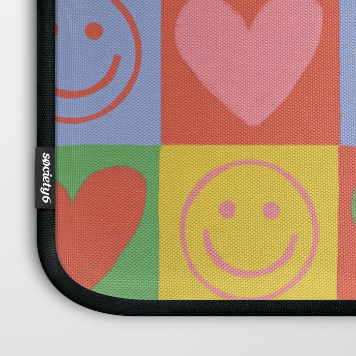90s smiles Laptop Sleeve Gallery Image 3