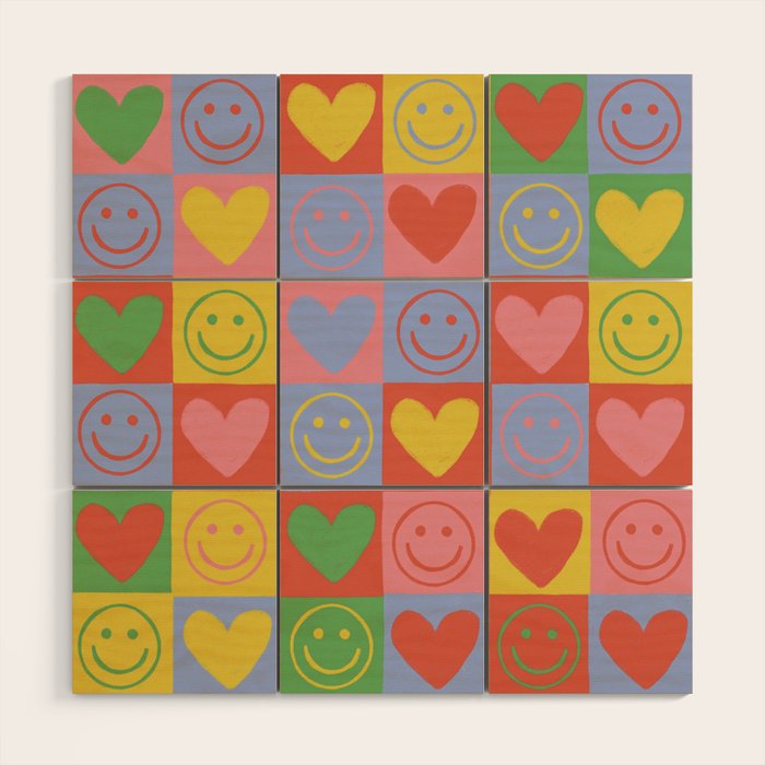 90s smiles Wood Wall Art Gallery Image 1
