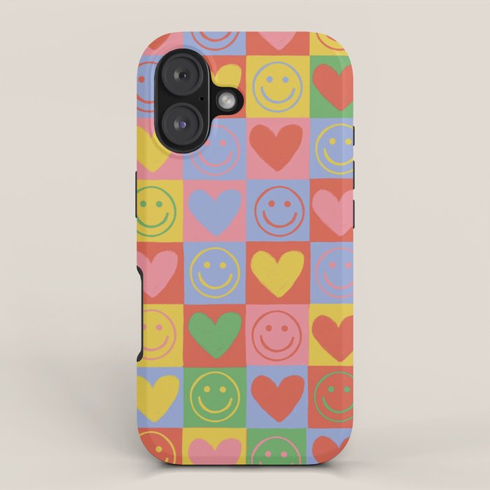 90s smiles iPhone Case Gallery Image 1