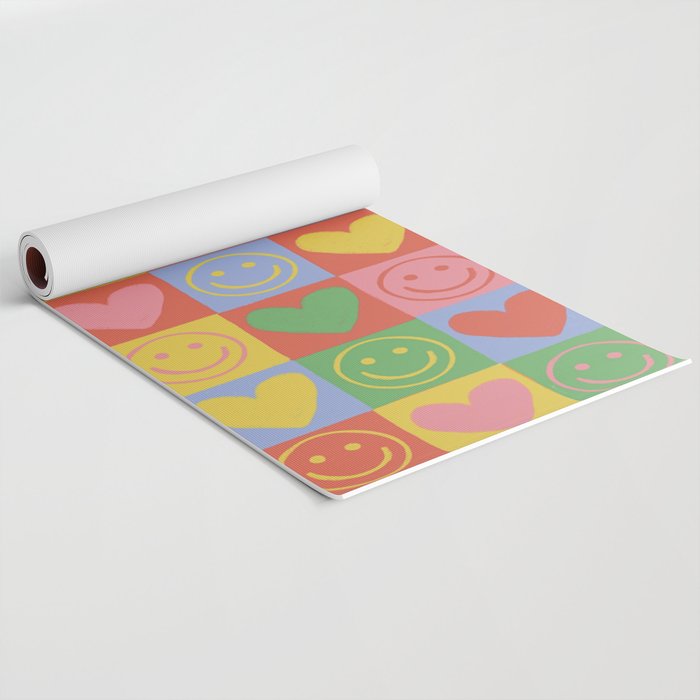 90s smiles Yoga Mat Gallery Image 2