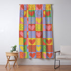 90s smiles Window Curtain Gallery Image 5