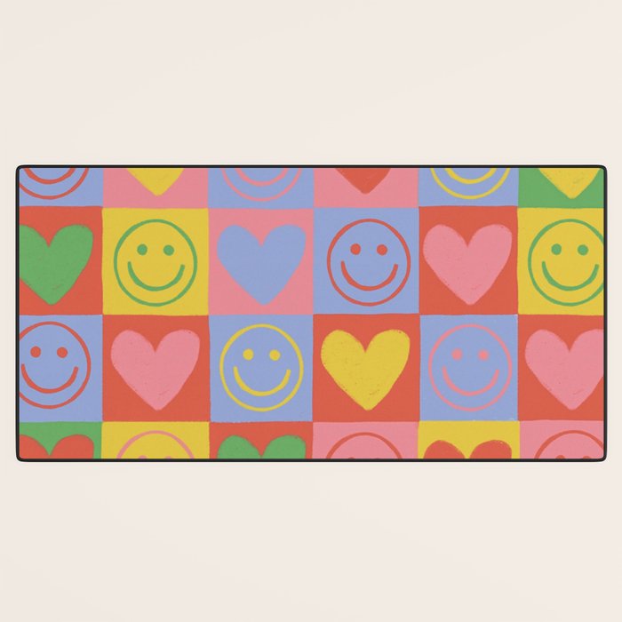 90s smiles Desk Mat Gallery Image 3
