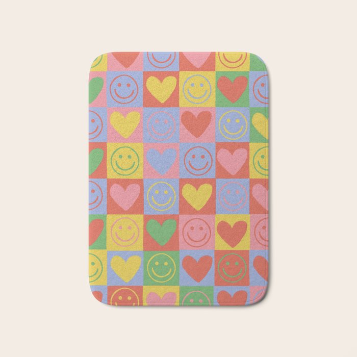90s smiles Bath Mat Gallery Image 1