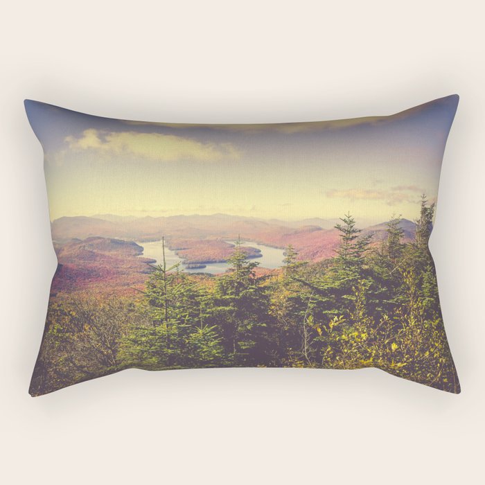 Endless Mountains Forever Wild Rectangular Pillow Gallery Image 1