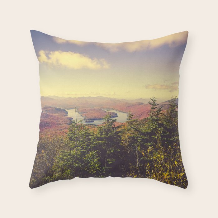 Endless Mountains Forever Wild Throw Pillow Gallery Image 6