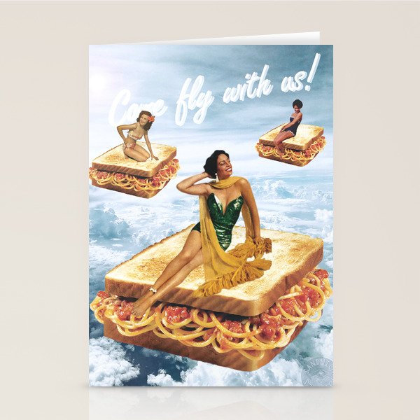 Sandwich Airlines - Come fly with us! Stationery Card Gallery Image 1