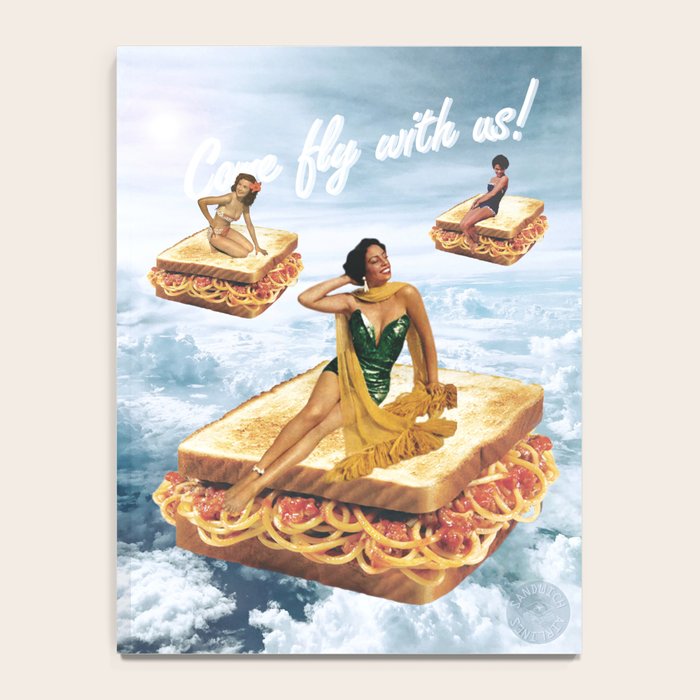 Sandwich Airlines - Come fly with us! Notebook Gallery Image 4