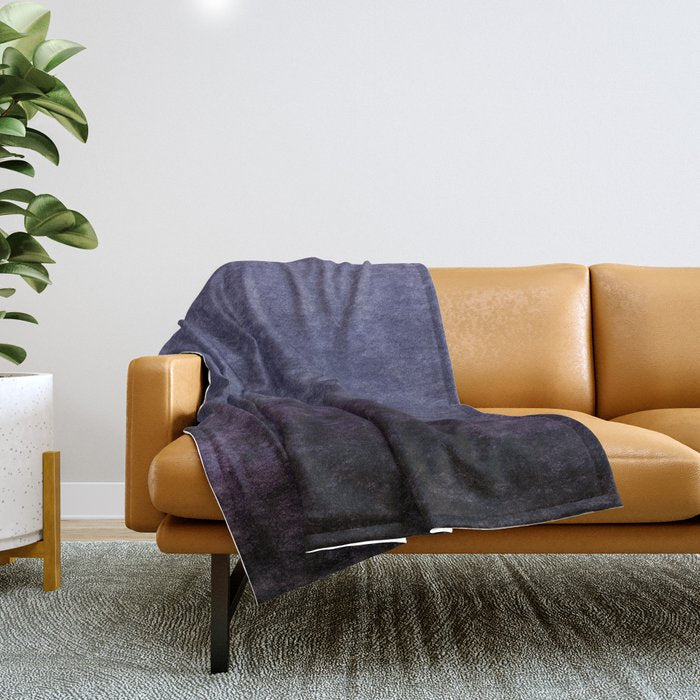 Abstract Horizon Fade VII Throw Blanket Gallery Image 1