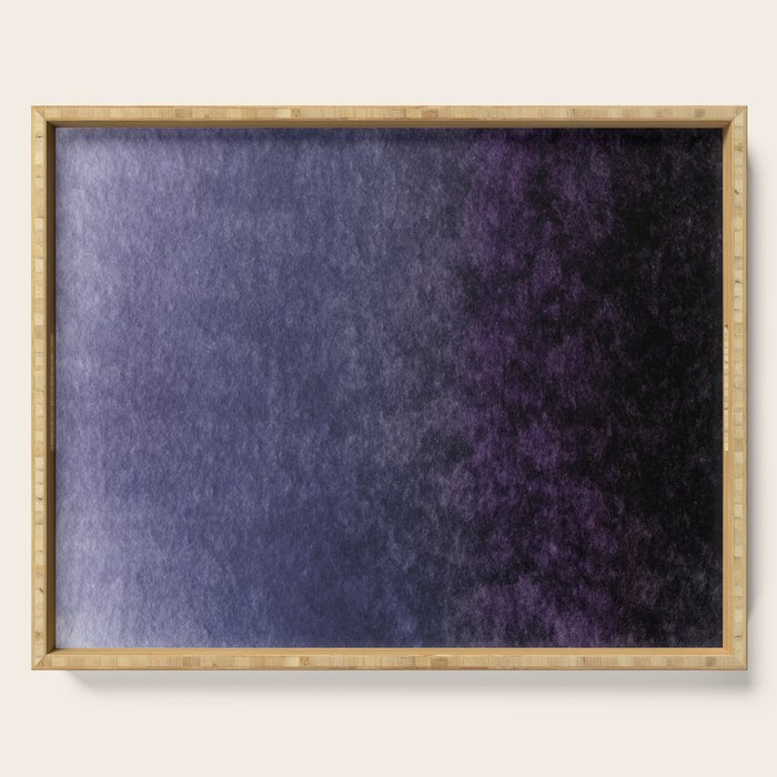 Abstract Horizon Fade VII Serving Tray Gallery Image 1