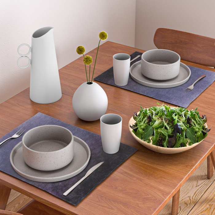 Abstract Horizon Fade VII Placemat Gallery Image 2