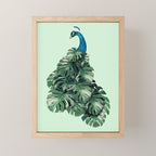 MONSTERA BIRD Mini Art Print Gallery Image 1