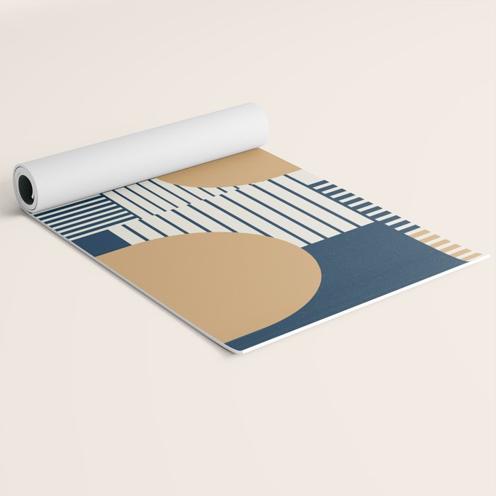 Cool Color Pallette Pattern Yoga Mat Gallery Image 2