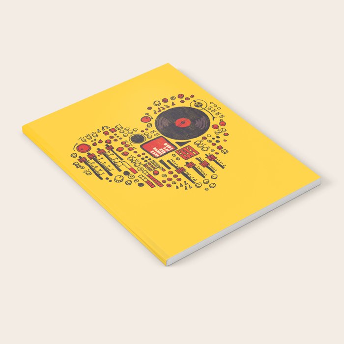 Music in every heartbeat Notebook Gallery Image 1