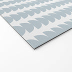 Maude Pattern - Natural Blue Welcome Mat Gallery Image 2