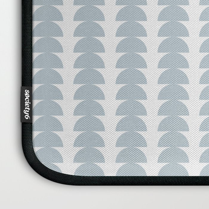 Maude Pattern - Natural Blue Laptop Sleeve Gallery Image 3