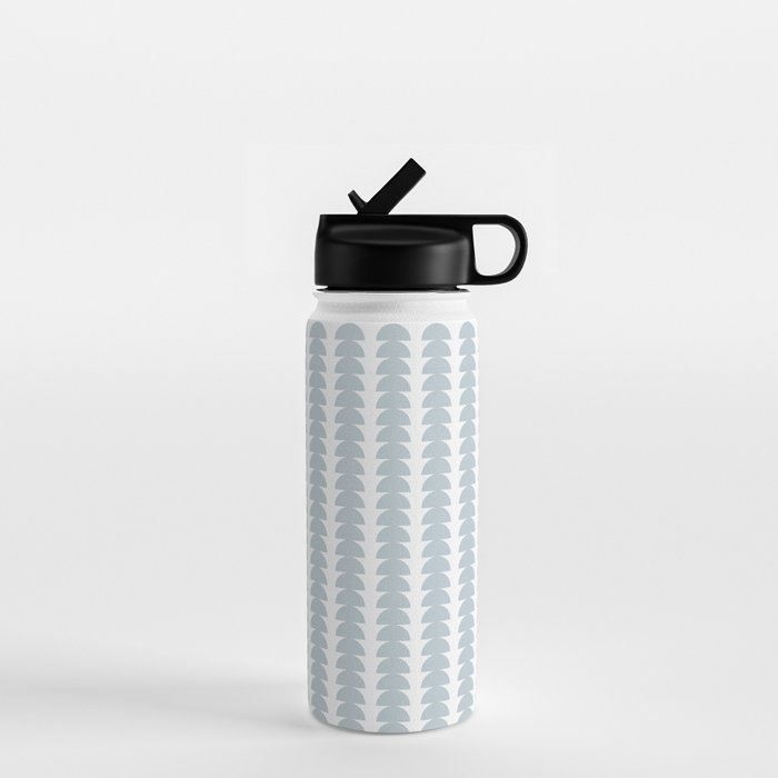 Maude Pattern - Natural Blue Water Bottle Gallery Image 1