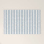 Maude Pattern - Natural Blue Welcome Mat Gallery Image 1