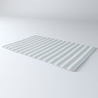 Maude Pattern - Natural Blue Rug Gallery Image 3
