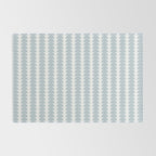 Maude Pattern - Natural Blue Rug Gallery Image 2