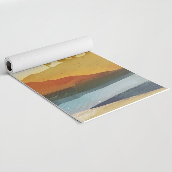 Morning by the mountain stream Yoga Mat Gallery Image 2